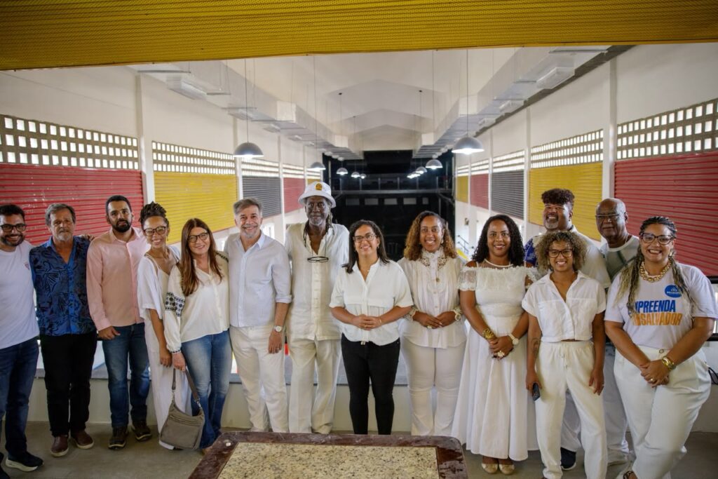 Vice-prefeita de salvador vistoria obras de requalificação da sede do ilê aiyê, que chega a 80% de conclusão – prefeitura municipal de salvador