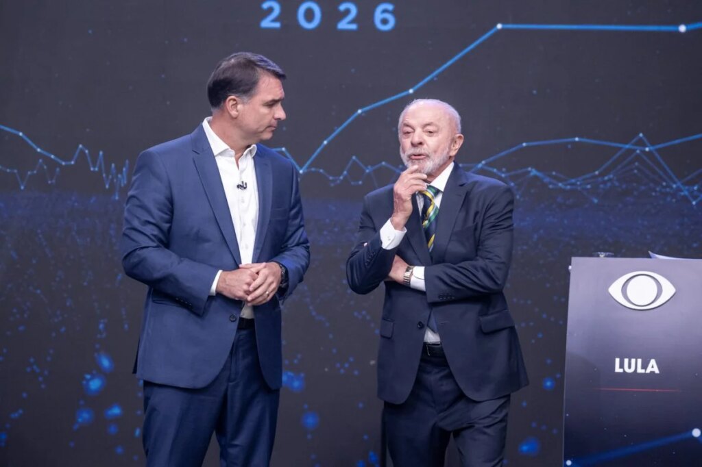 Como lula e flávio bolsonaro chegam ao último debate das eleições