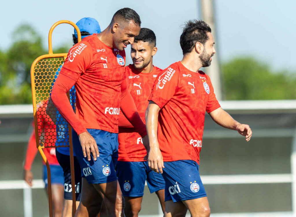 Foco no santos: bahia tem agenda de quatro treinamentos para jogo de sábado